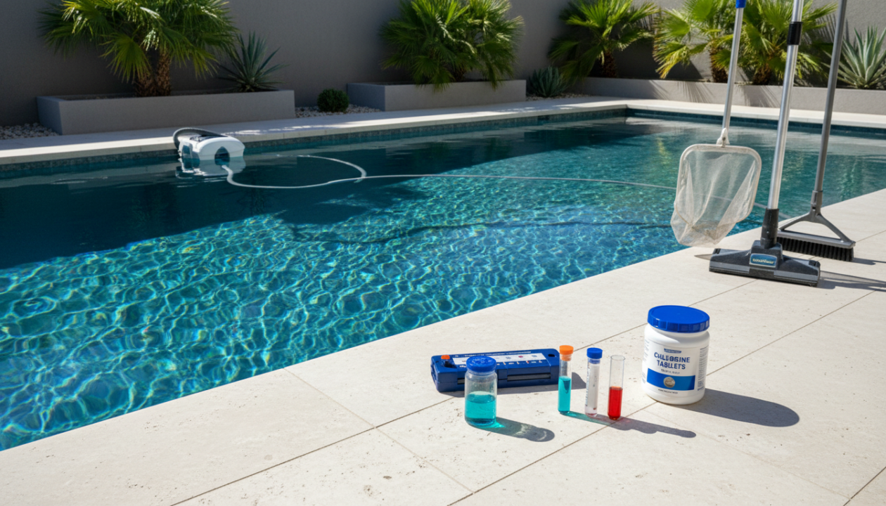 découvrez comment doser correctement l'acide cyanurique dans votre piscine pour stabiliser votre eau et garantir une protection optimale contre les effets du soleil.