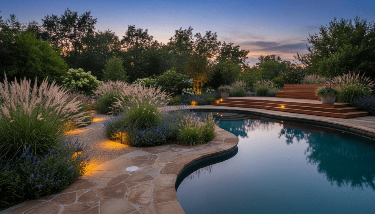 5 Idées d&rsquo;Aménagement Paysager pour Intégrer sa Piscine au Jardin