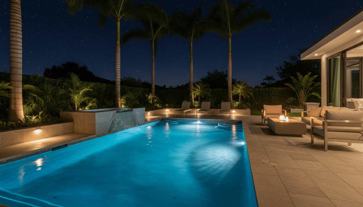 Éclairage LED Piscine : Comment créer une ambiance nocturne sans se ruiner ?
