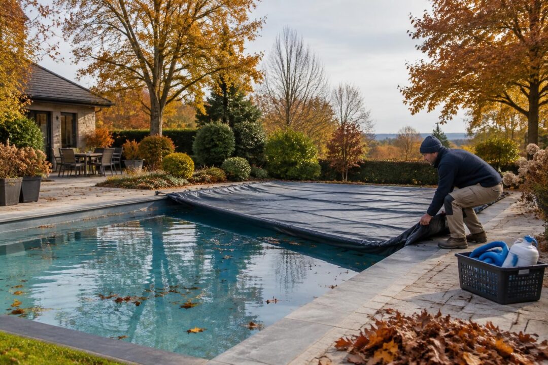 Quand fermer sa piscine : le bon moment pour hiverner